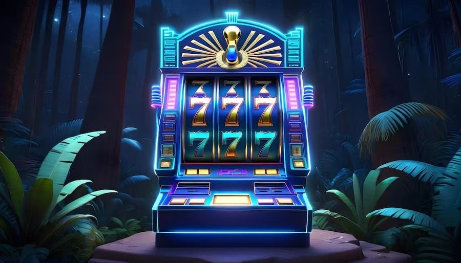 Antarmuka aplikasi kasino untung888 menampilkan slot dan pasar sportsbook